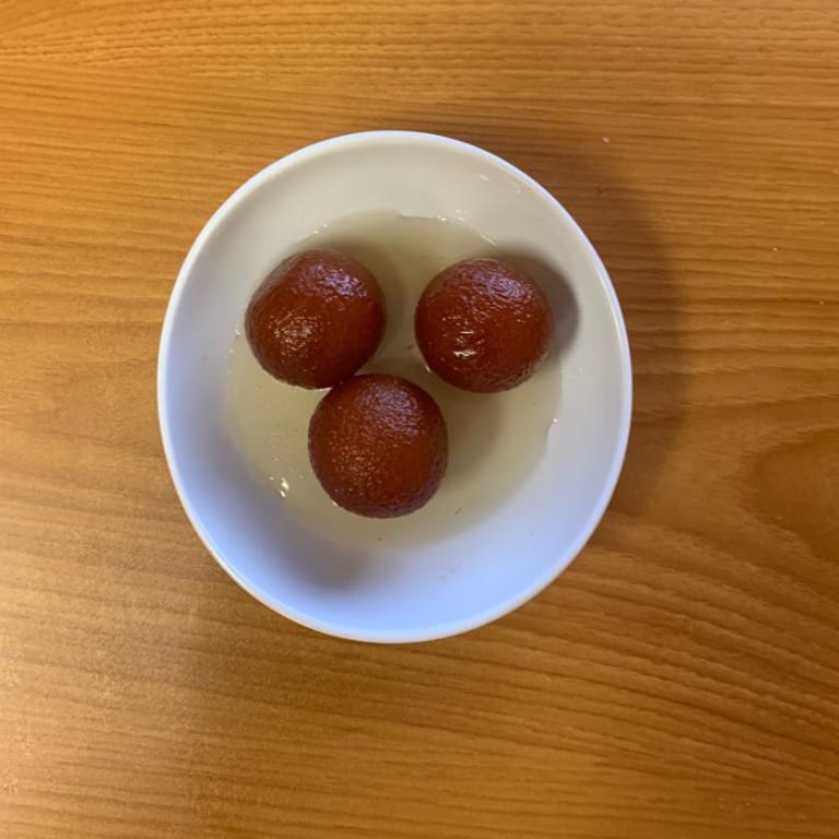 Indulge in our gulab jamun