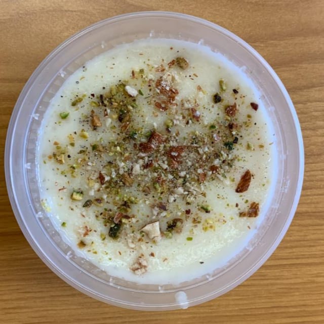 Kheer ( Rice pudding ).