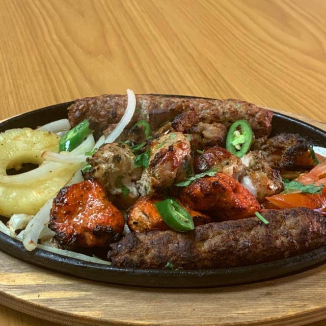 3 Bite BBQ Platter - 7 Kabobs (21 Bits).
