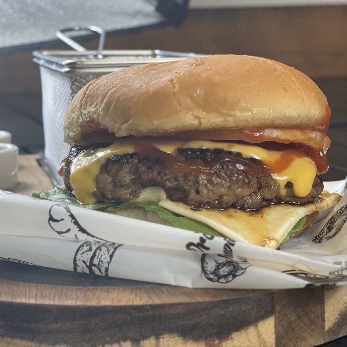 Classic Beef Burger.